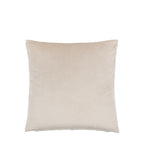 Chenille Cushion Taupe - Poly Filled