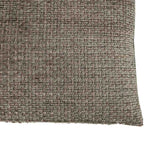 Chenille Cushion Taupe - Poly Filled