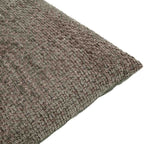 Chenille Cushion Taupe - Poly Filled