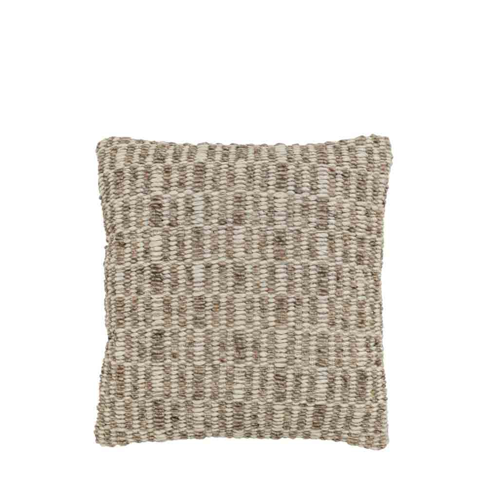 Delamere Cushion Natural - Feather Filled
