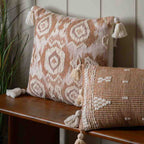 Dharma Embellished Cushion - Feather Filled