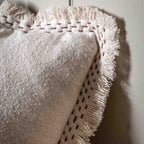 Harmony Cushion Ivory - Poly Filled
