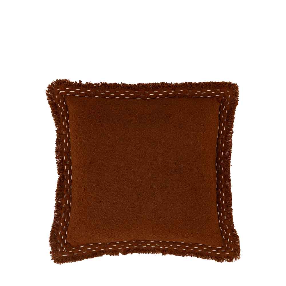 Harmony Cushion Rust - Poly Filled