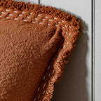 Harmony Cushion Rust - Poly Filled