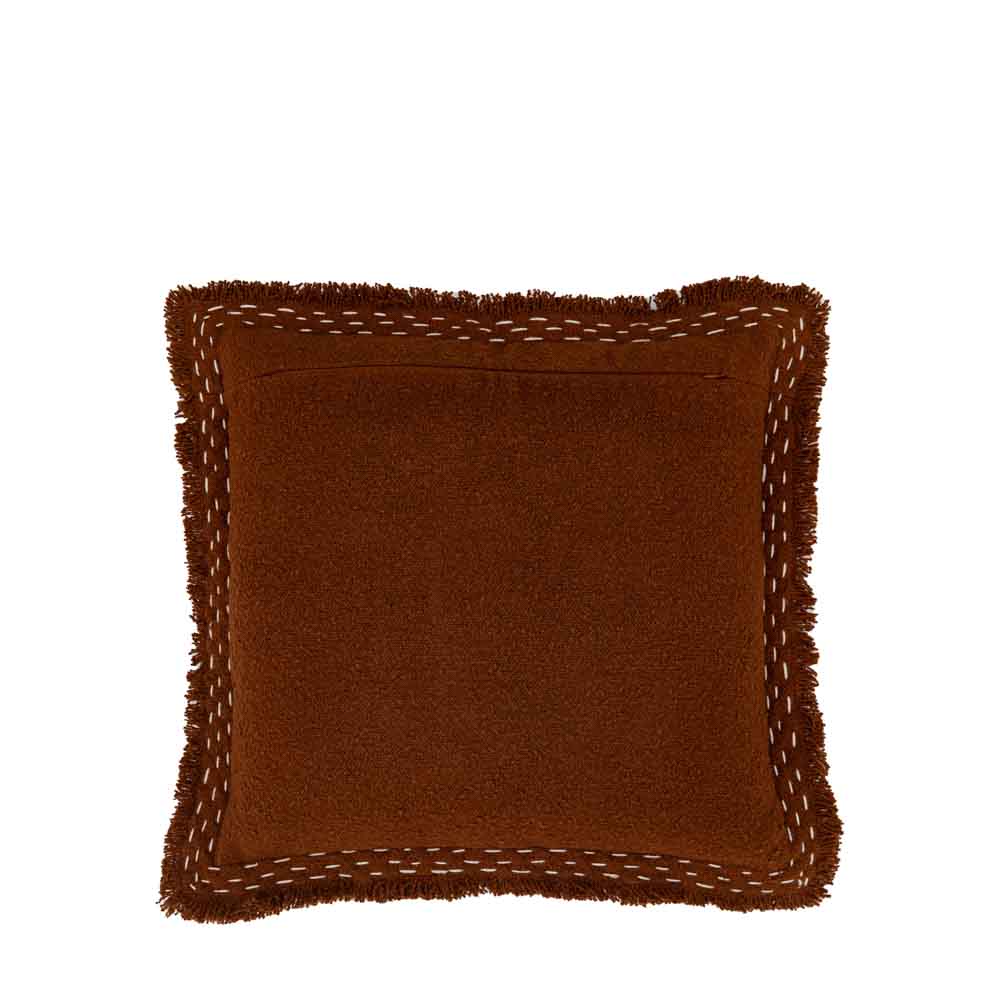 Harmony Cushion Rust - Poly Filled