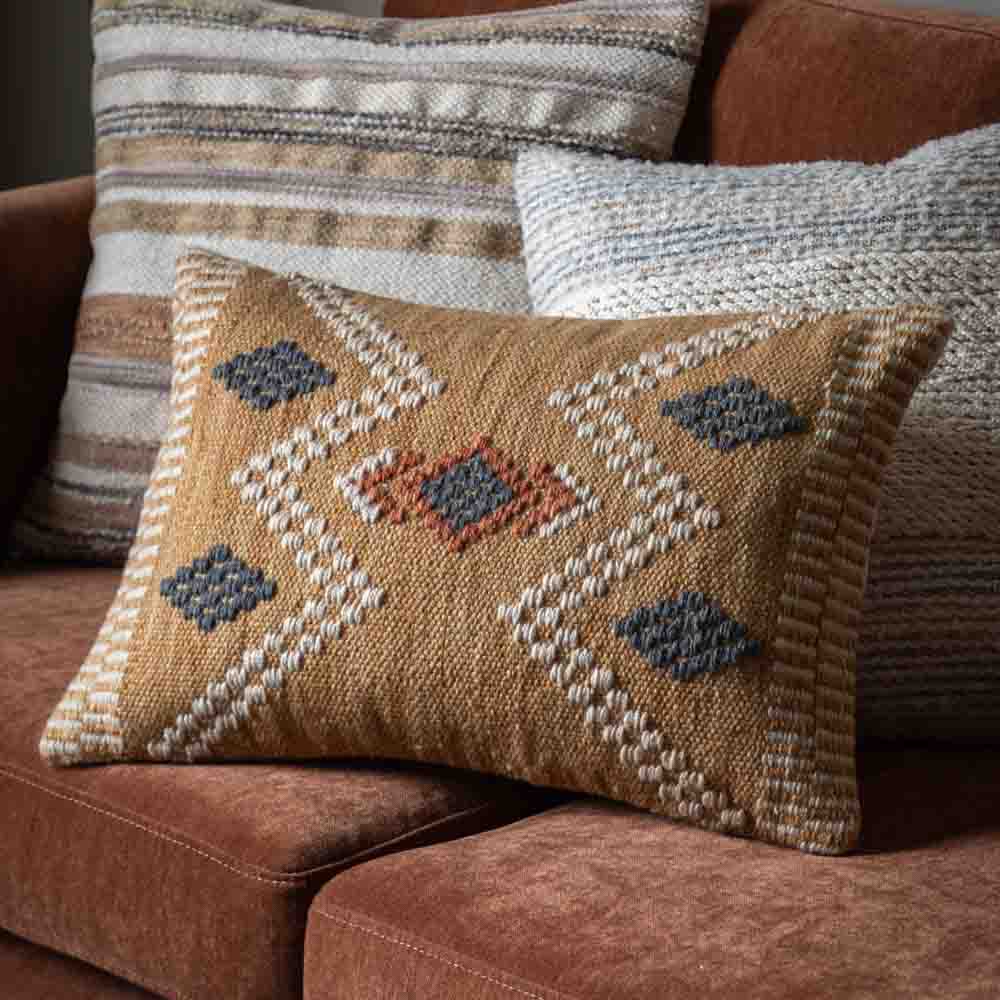 Jembisa Woven Cushion - Feather Filled
