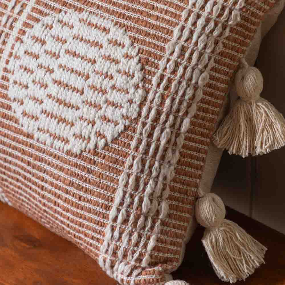 Maputo Pet Tassel Cushion - Feather Filled