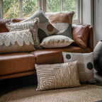 Tabor Cushion Natural - Feather Filled