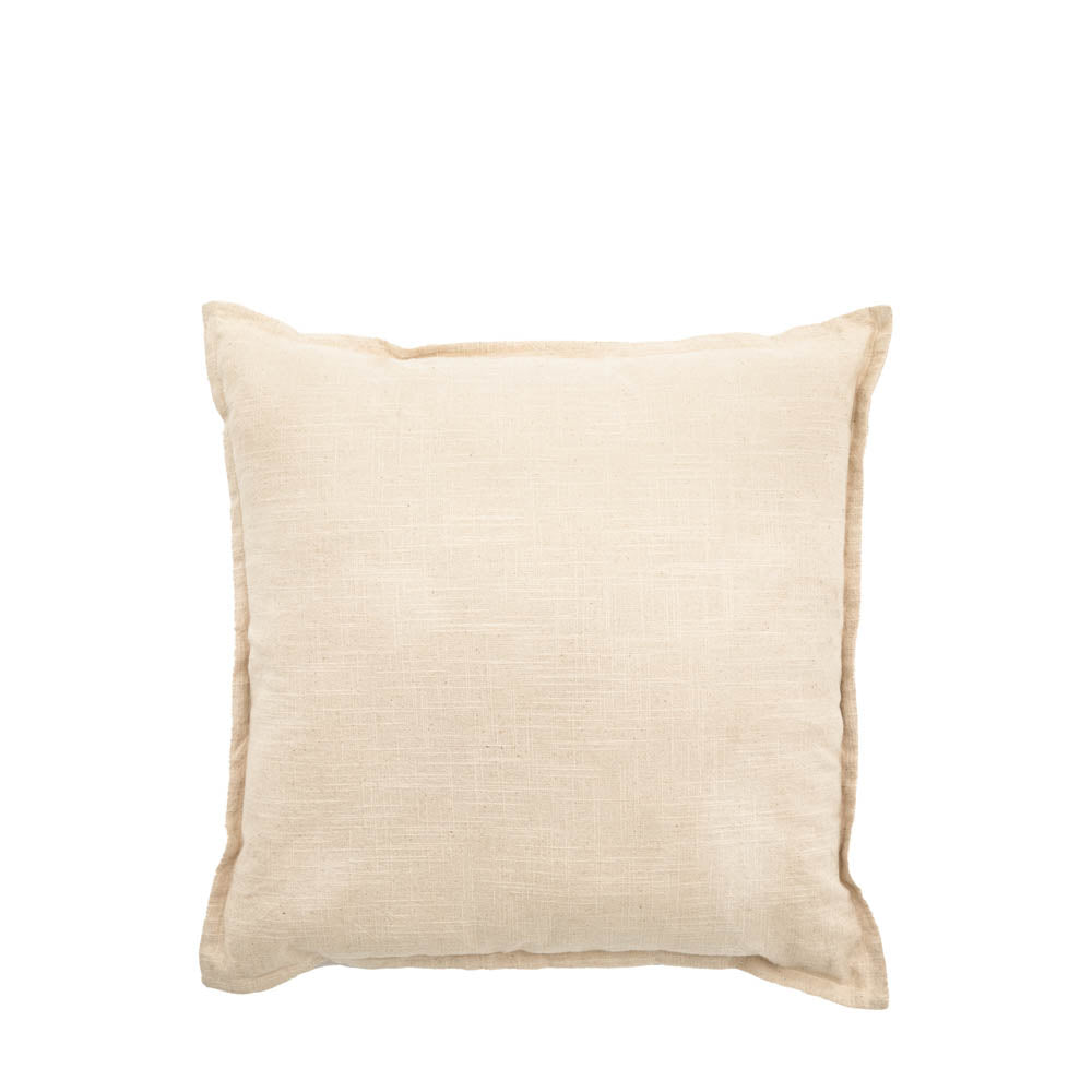 Provence Natural Cushion - Poly Filled