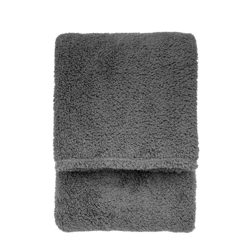 Teddy Fleece Throw Charcoal