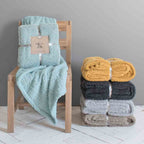 Teddy Fleece Throw Charcoal