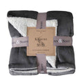 Sterling Sherpa Throw Grey