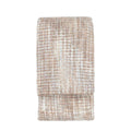 Woven Faux Mohair Sherpa Throw Natural