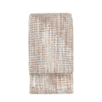 Woven Faux Mohair Sherpa Throw Natural