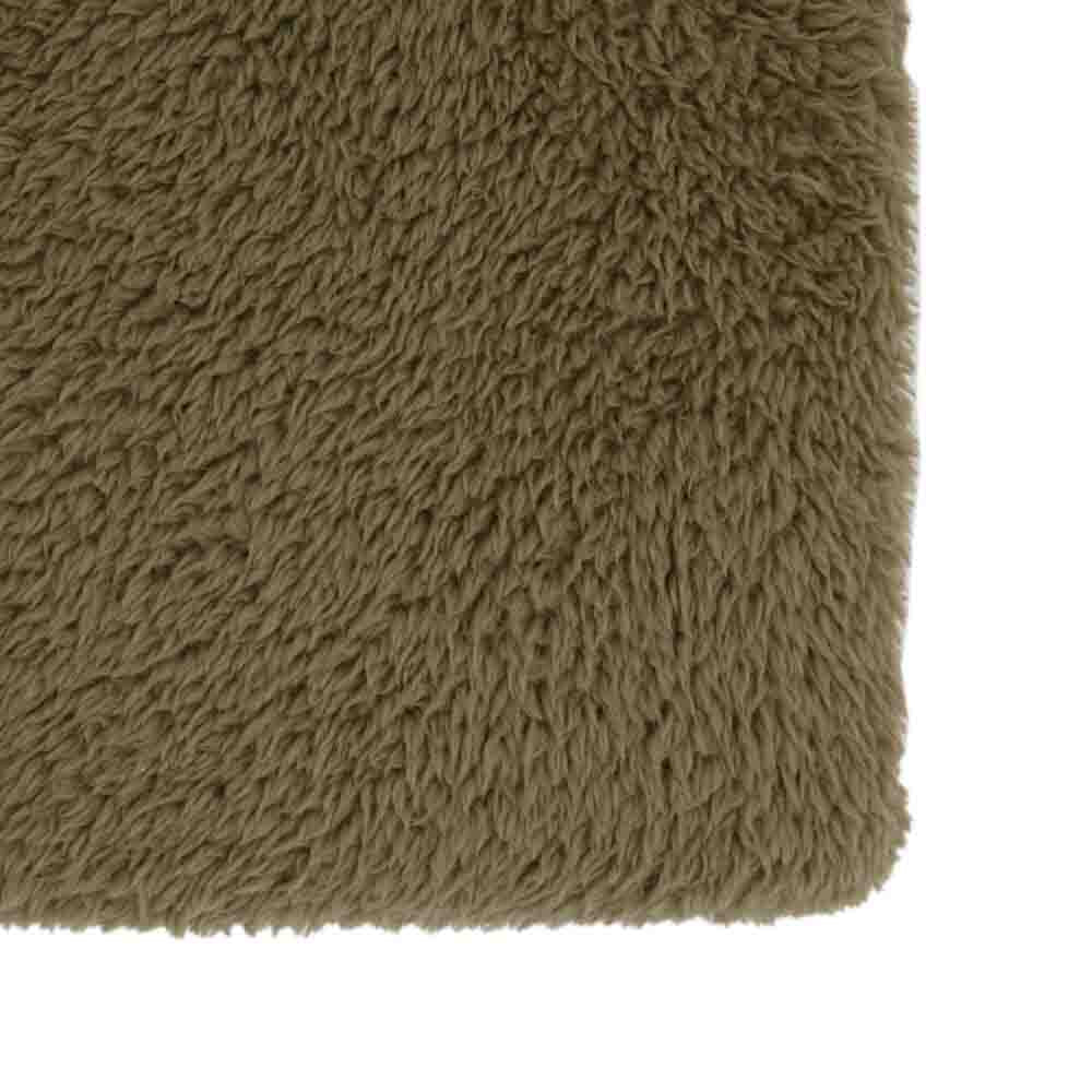 Teddy Fleece Throw Olive