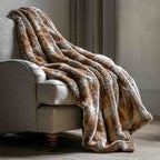 Husky Faux Fur Throw Premium