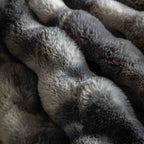 Marshmallow Rabbit Faux Fur Throw