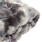 Marshmallow Rabbit Faux Fur Throw
