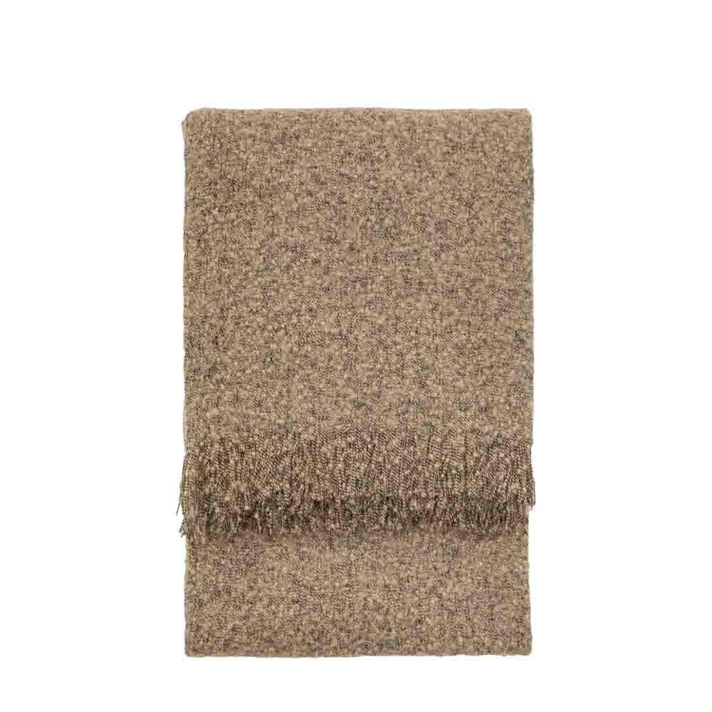 Melange Acrylic Throw Natural