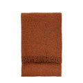 Melange Acrylic Throw Rust
