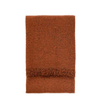 Melange Acrylic Throw Rust