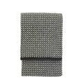 Cross Knit Throw Grey
