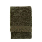 Willow Chenille Throw Khaki