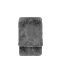 Roscose Faux Fur Throw Small Smoke Grey