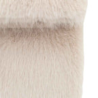 Maple Faux Fur Throw Small Oatmeal