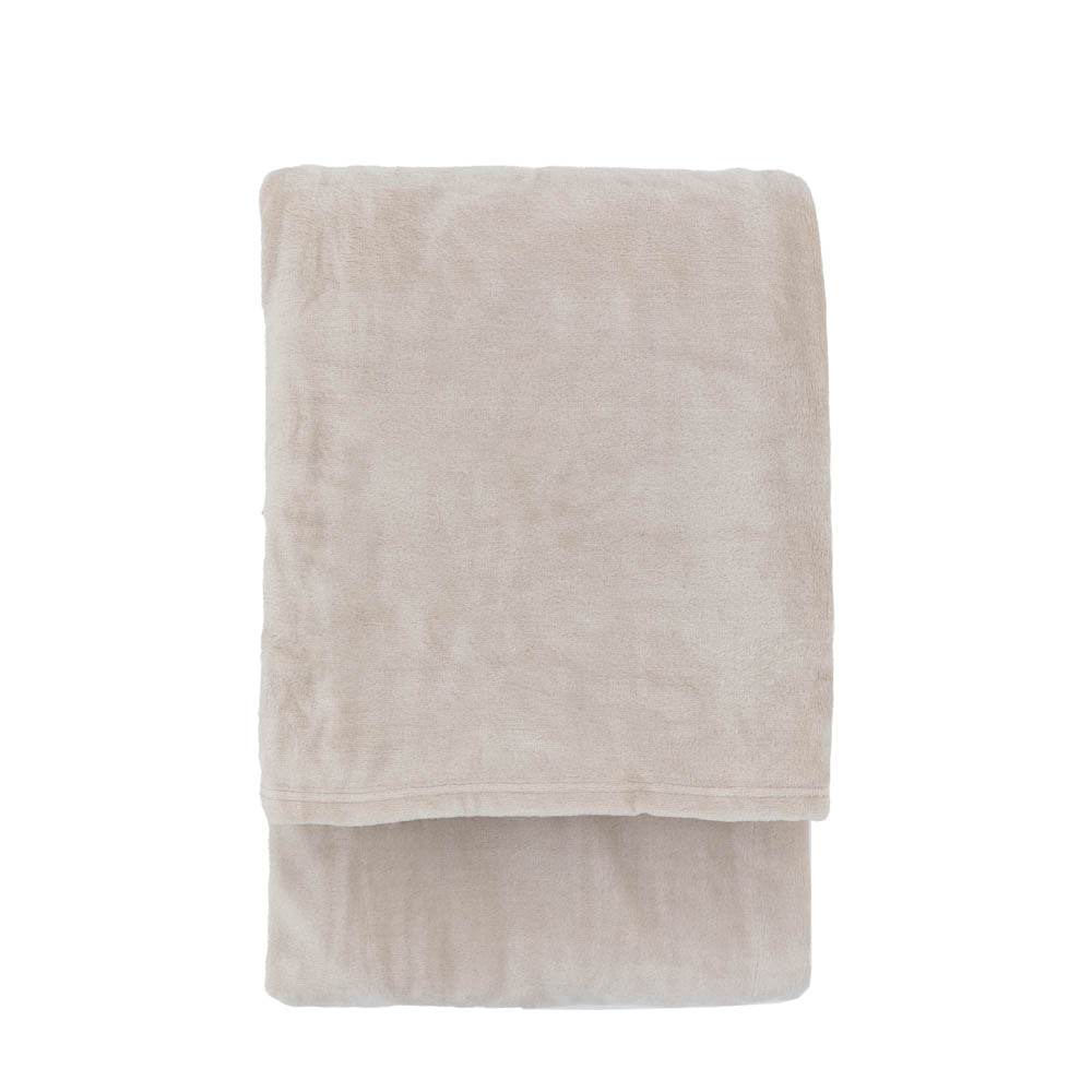 Simply Green Recycled Throw Oatmeal