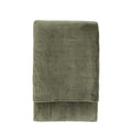 Simply Green Recycled Throw Olive