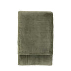 Simply Green Recycled Throw Olive