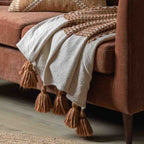 Dolby Woven Throw Rust