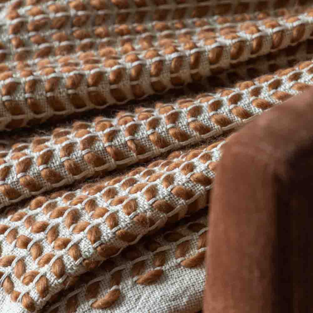 Dolby Woven Throw Rust