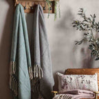 Wool Throw Grey