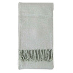 Herringbone Faux Mohair Throw Sage