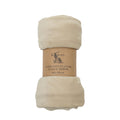 Rolled Flannel Fleece Oatmeal