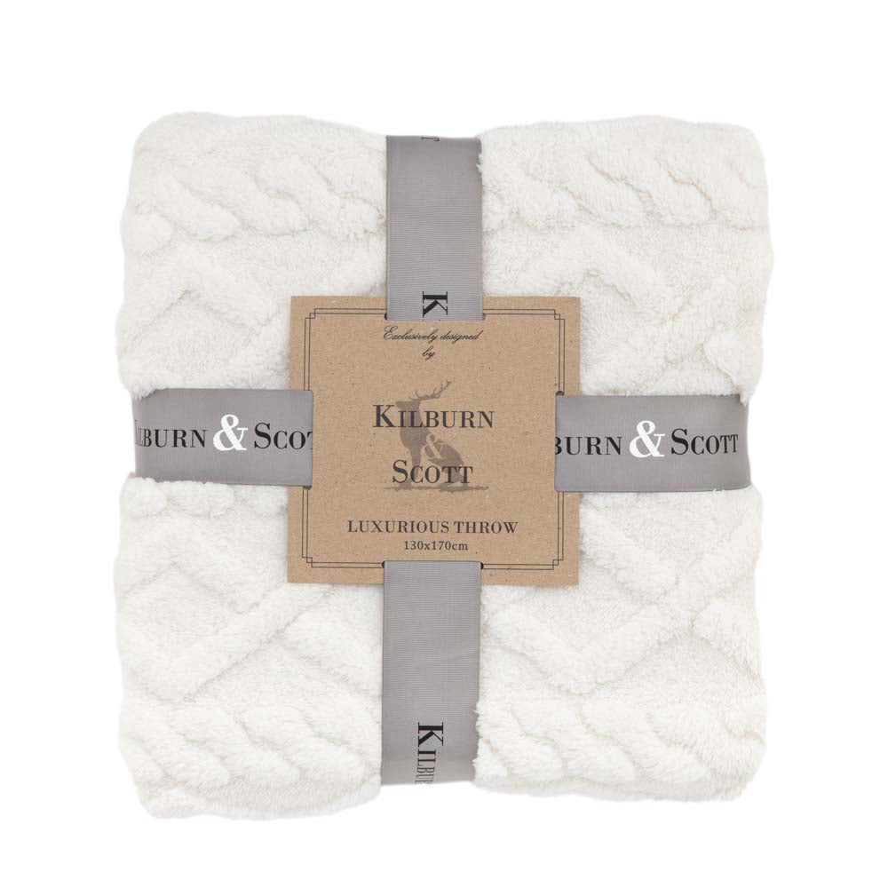 Textures Cable Knit Cream