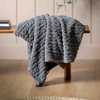 Textures Twist Knit Grey