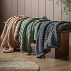 Textures Twist Knit Grey