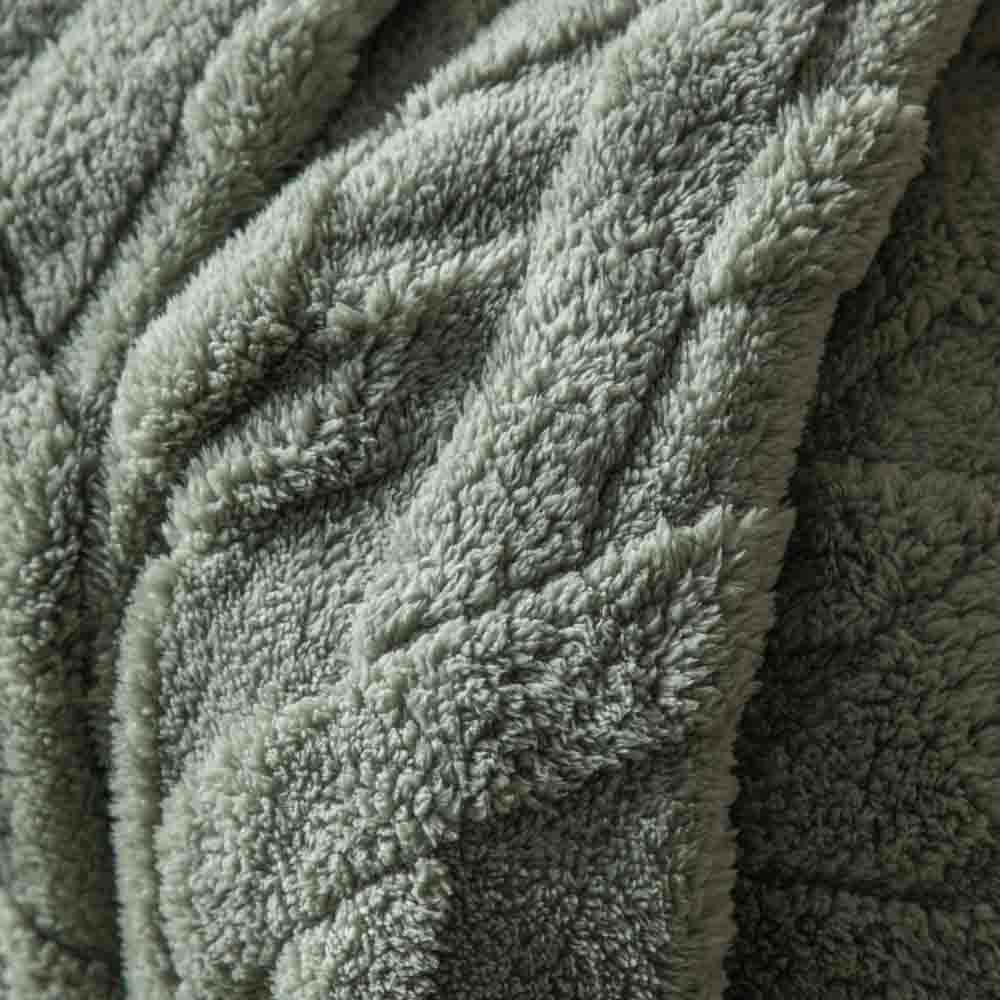 Textures Cross Knit Aspen Green