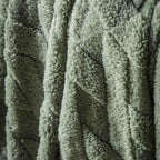 Textures Cross Knit Aspen Green