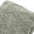 Textures Cross Knit Aspen Green
