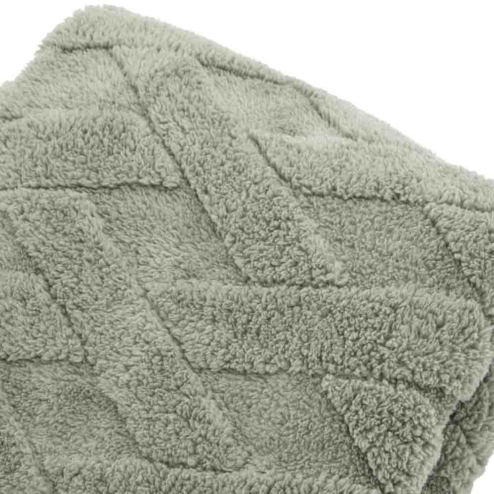Textures Cross Knit Aspen Green