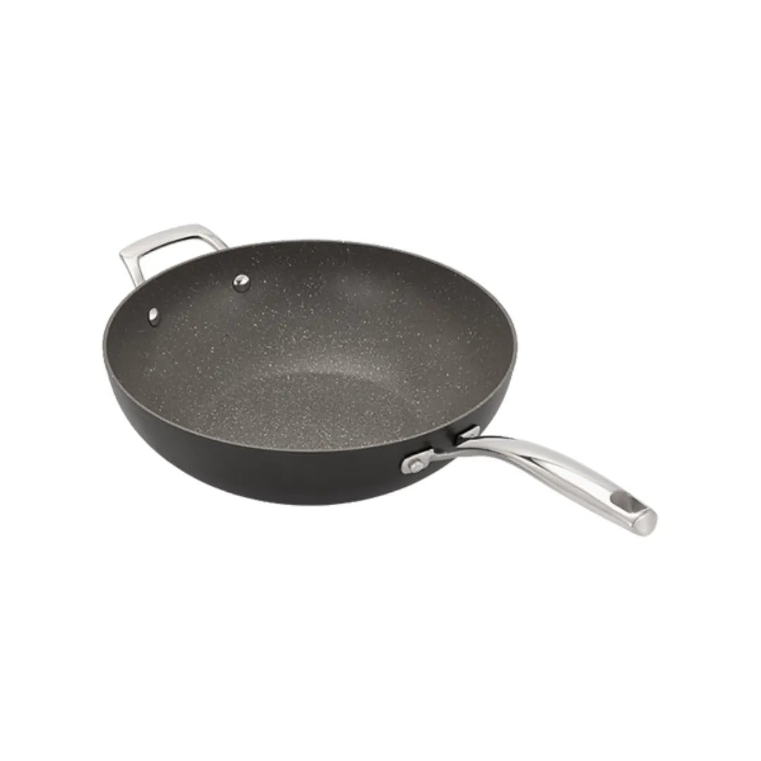 Stellar SP49 Rocktanium, 30cm Wok, Non-Stick