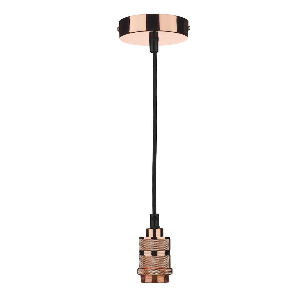 1 Light E27 Decorative Suspension Copper<br>Polished Copper