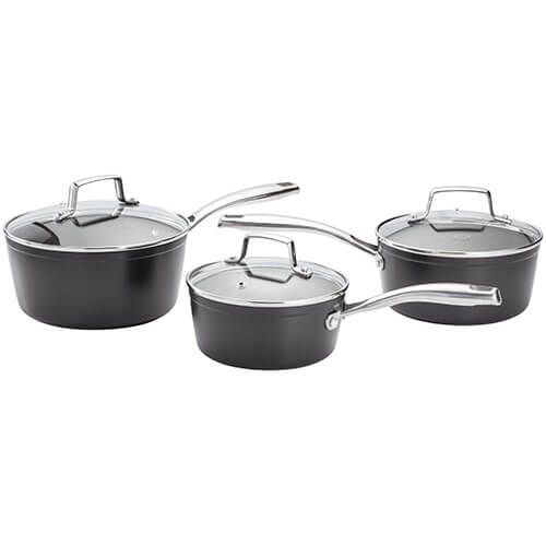 Stellar Rocktanium SPA1 3 Piece Saucepan Set