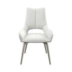 Spinello Swivel Dining Chair White - Pair