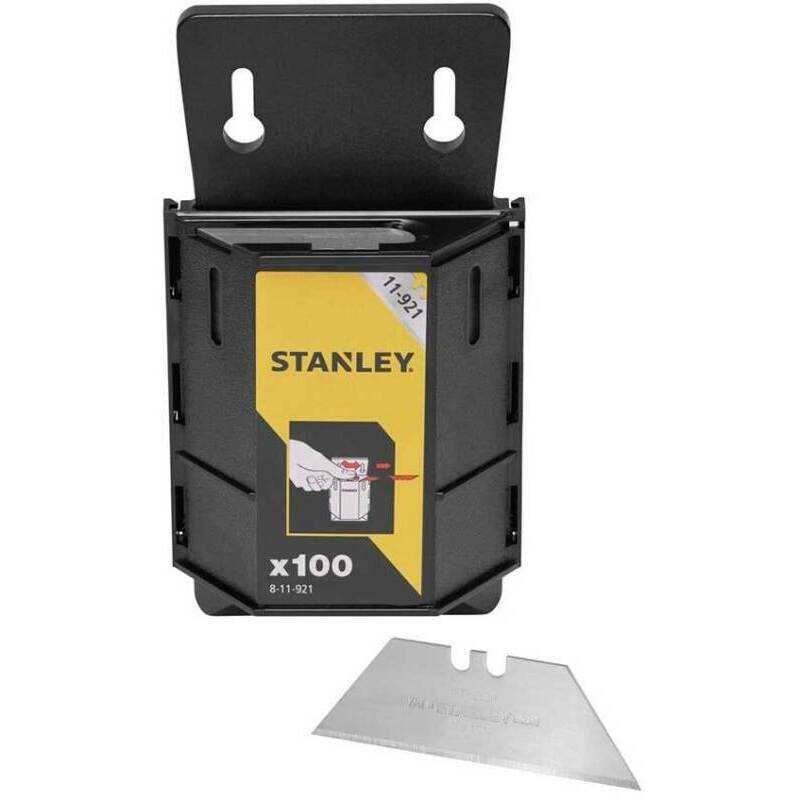 Stanley 1992B Knife Blades Heavy Duty Pack Of 100 Dispenser