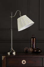 Suffolk Rise & Fall Table Lamp Antique Brass With Shade <br>Antique Brass